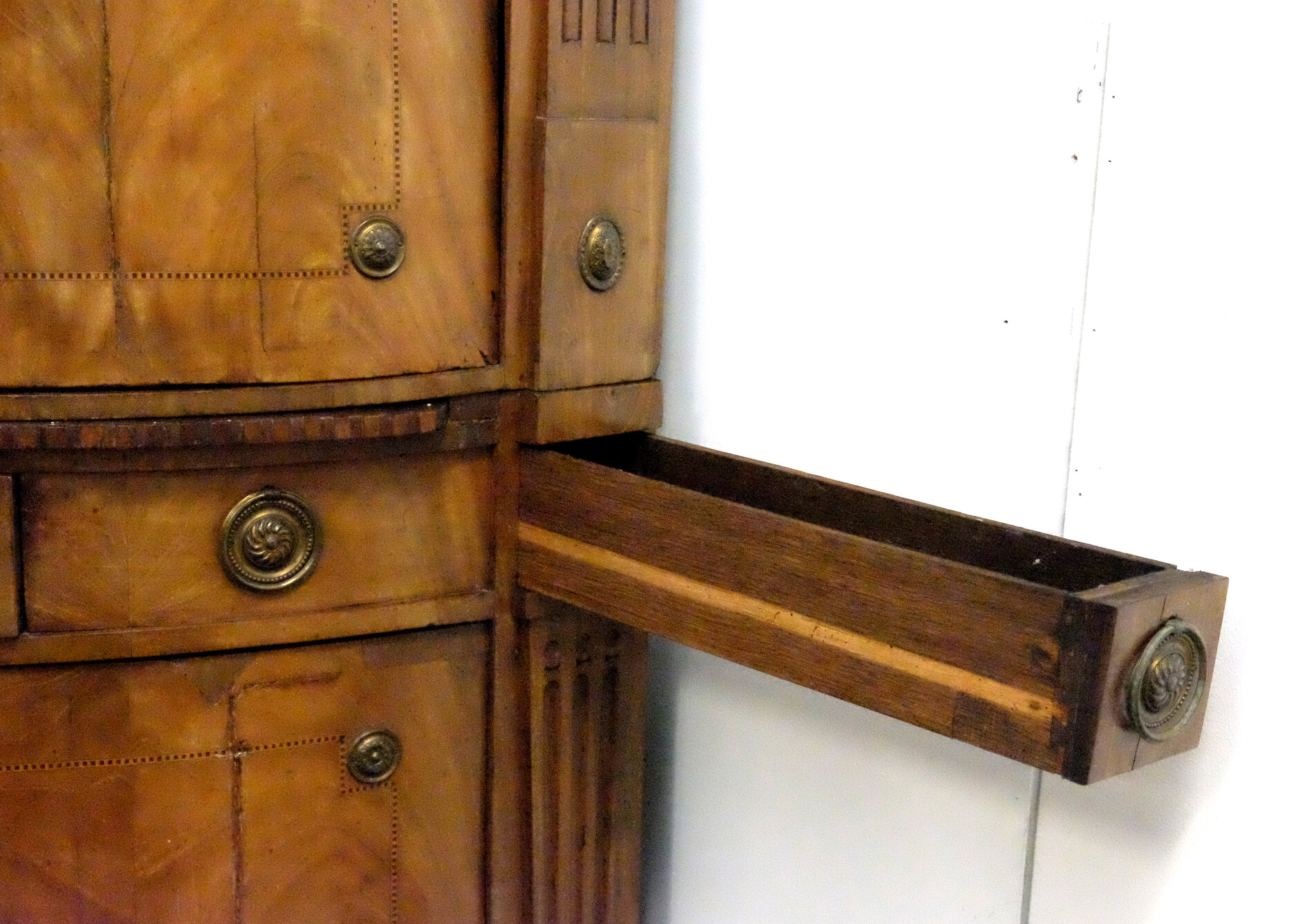 French Louis XVI Corner Cabinet