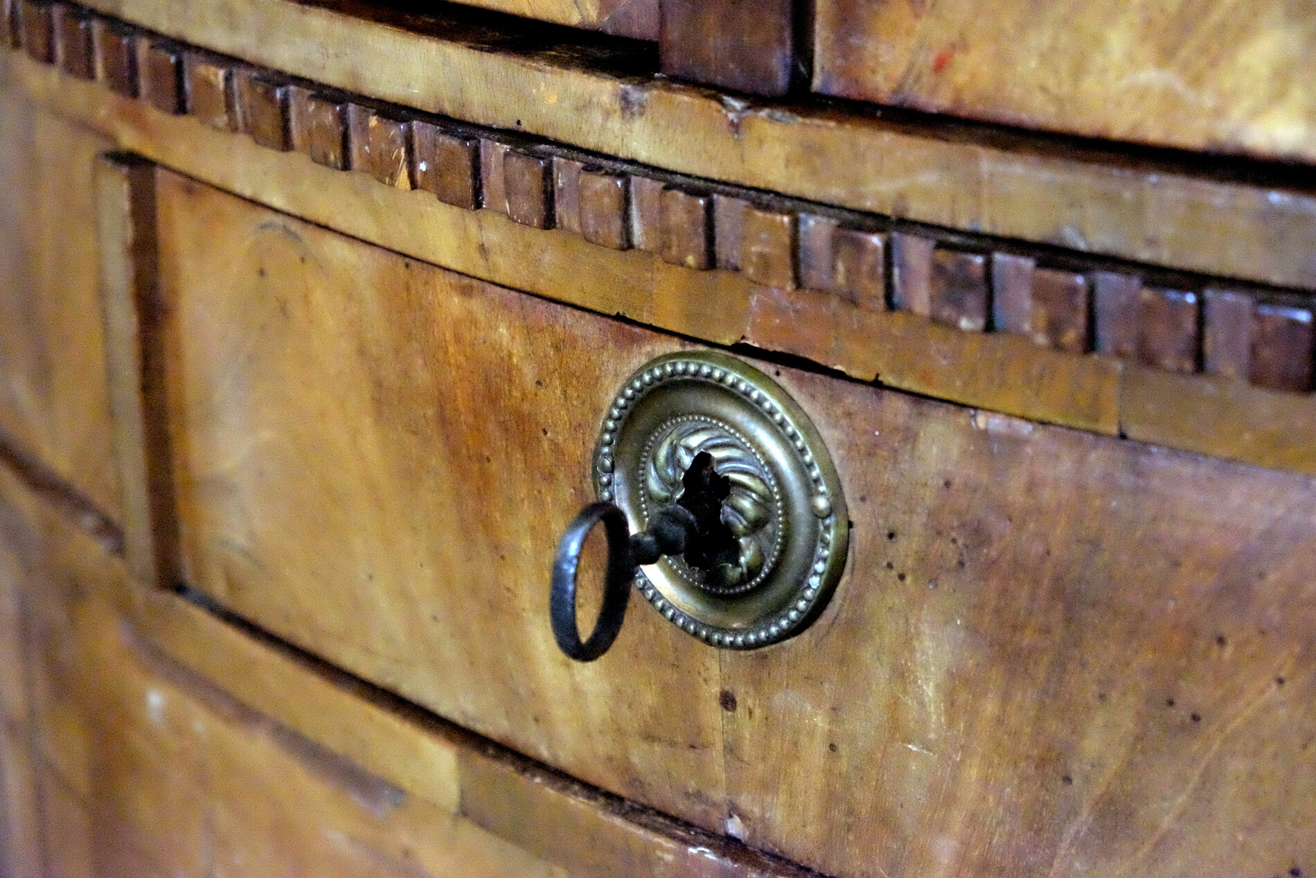French Louis XVI Corner Cabinet