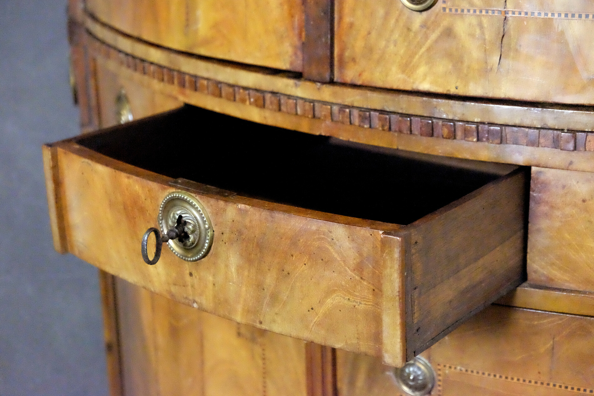 French Louis XVI Corner Cabinet