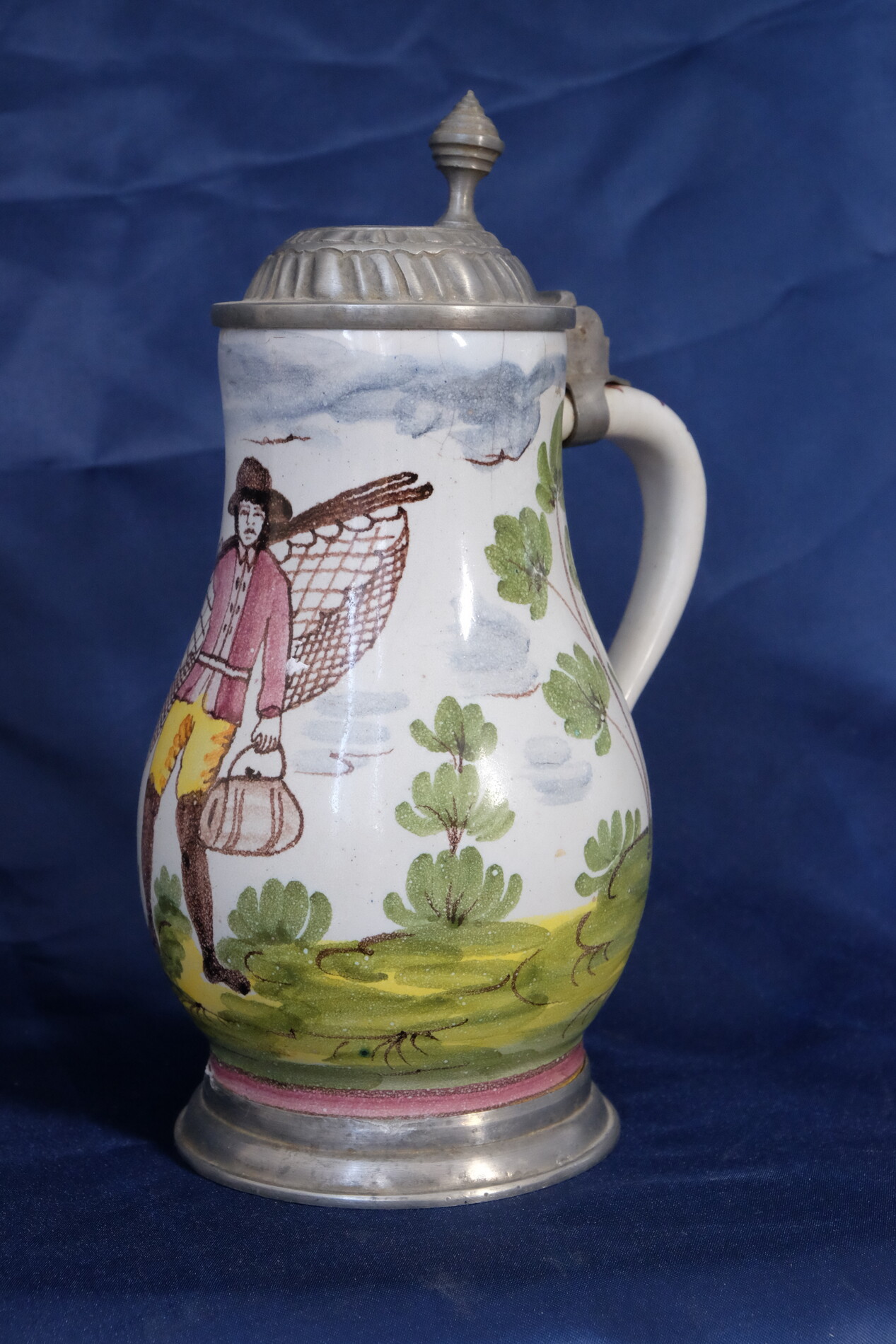 German 18th century wine jug