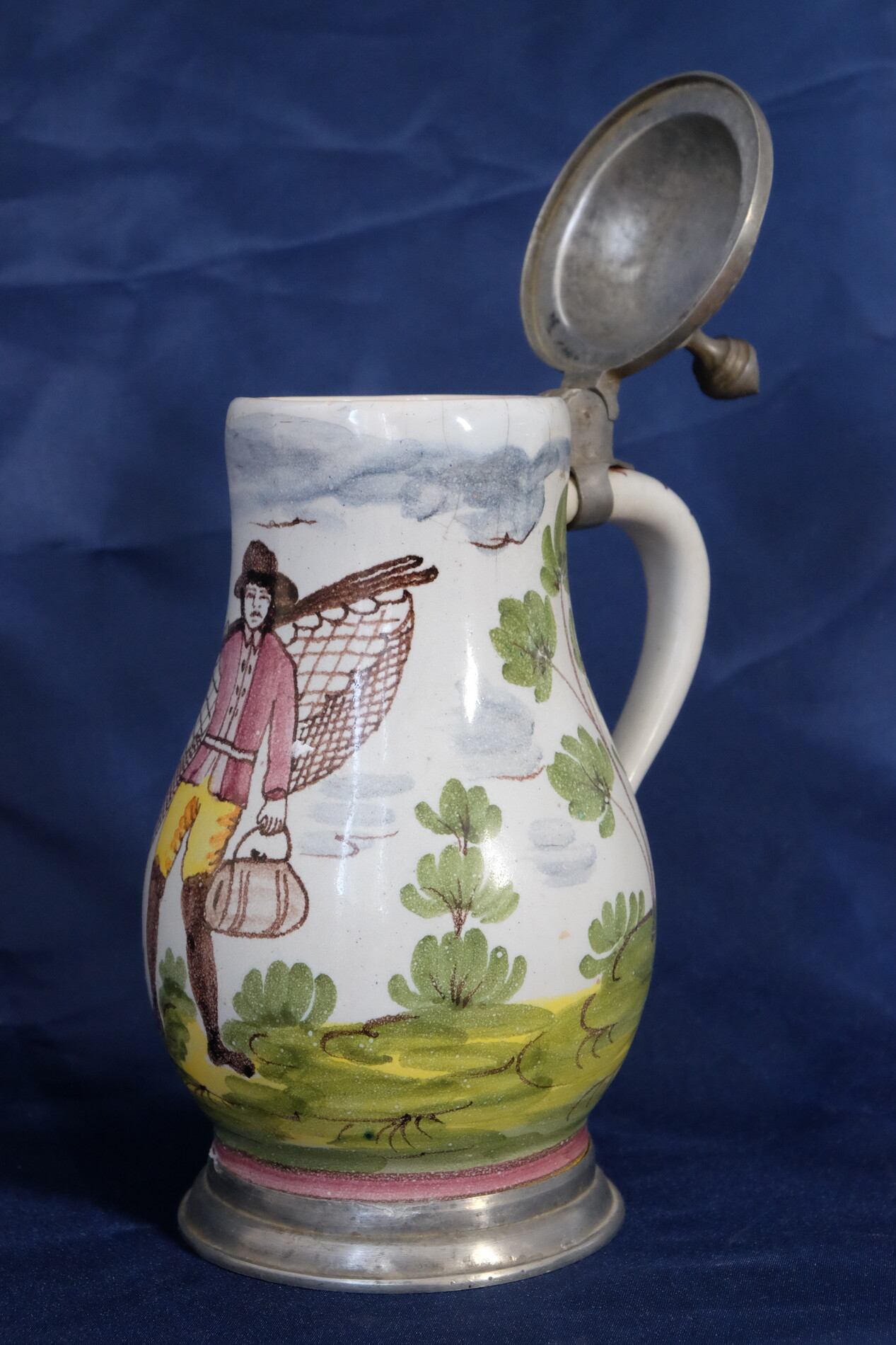 German 18th century wine jug