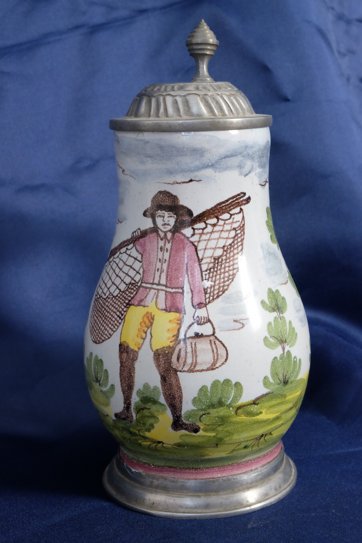 German 18th century wine jug