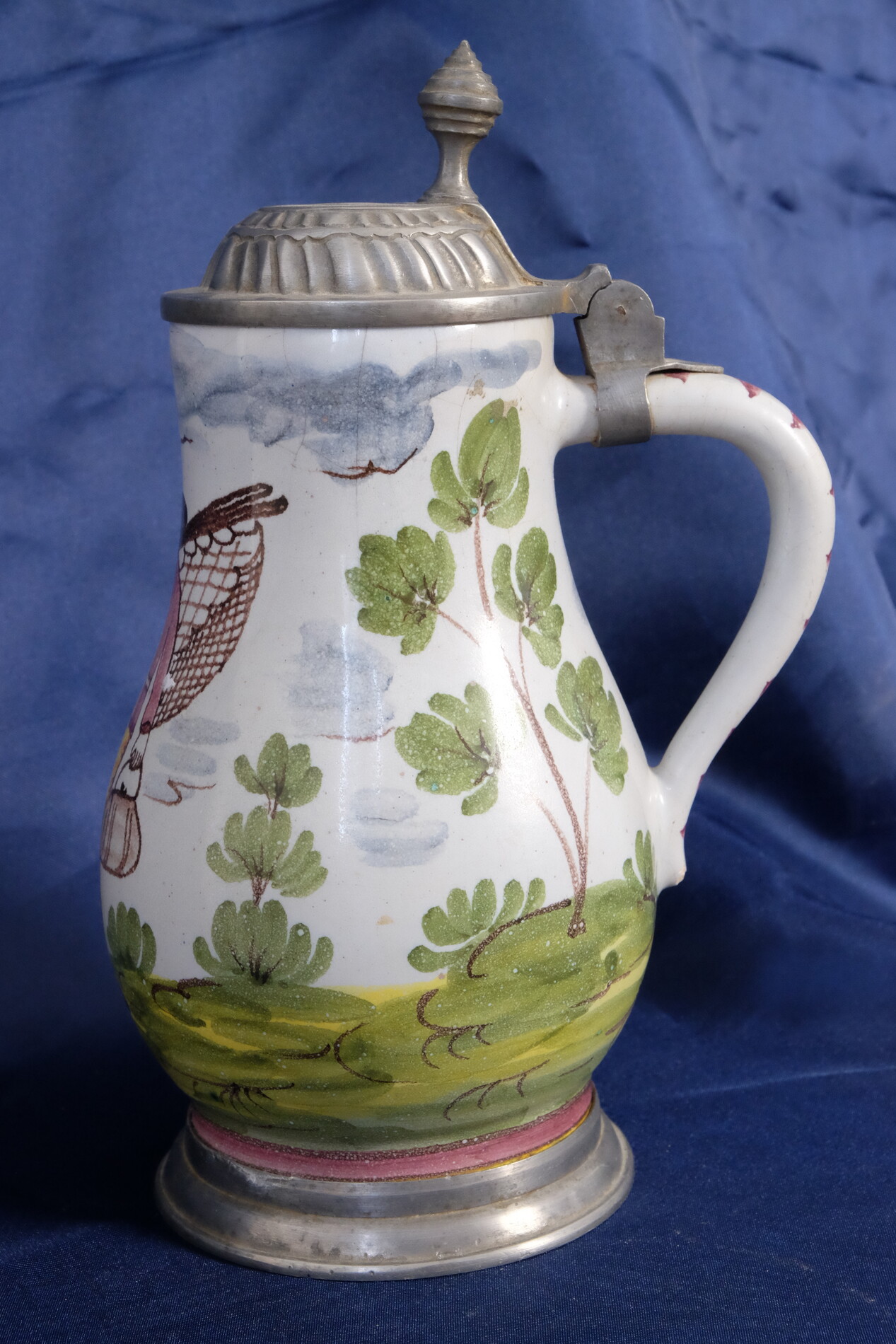 German 18th century wine jug