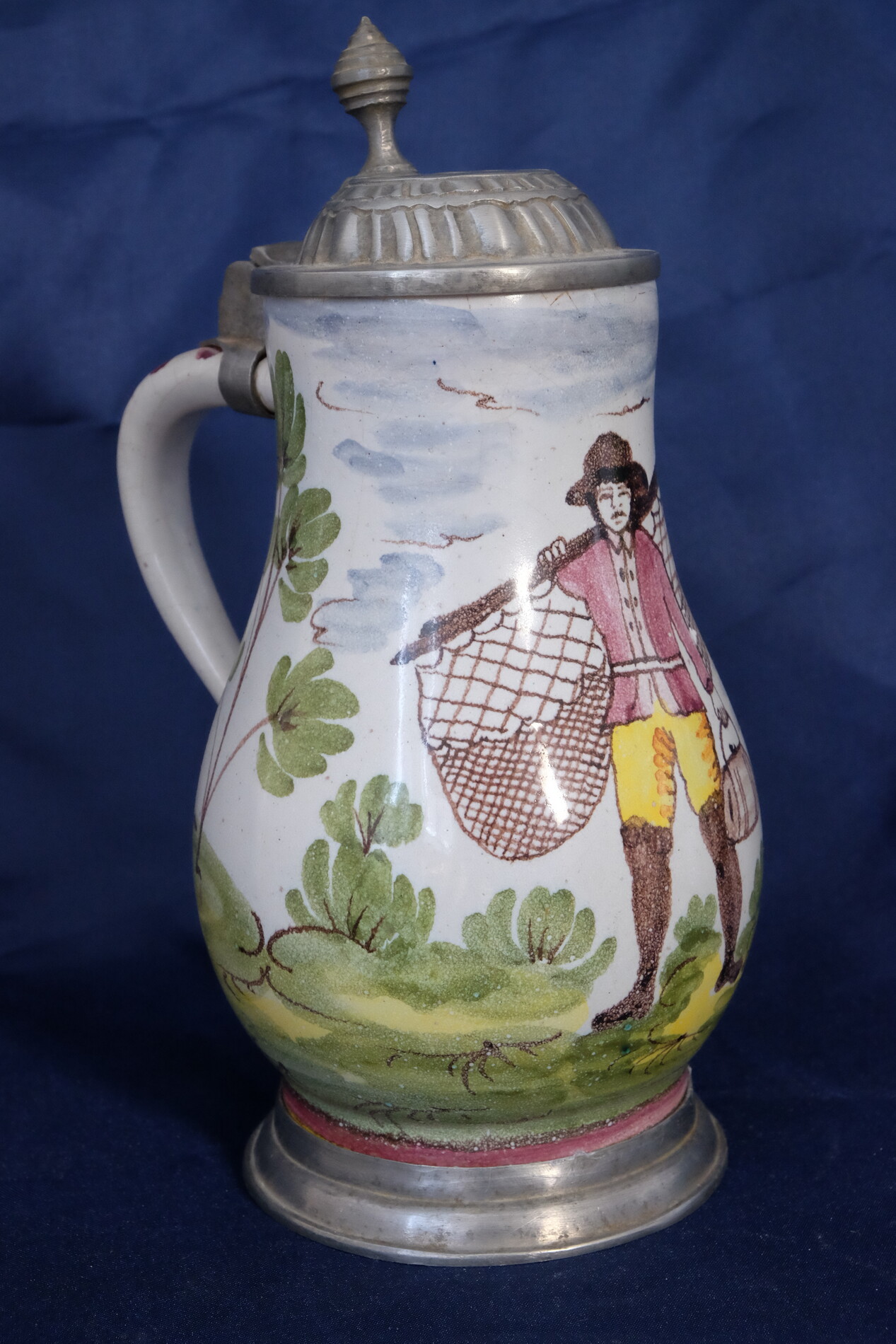 German 18th century wine jug