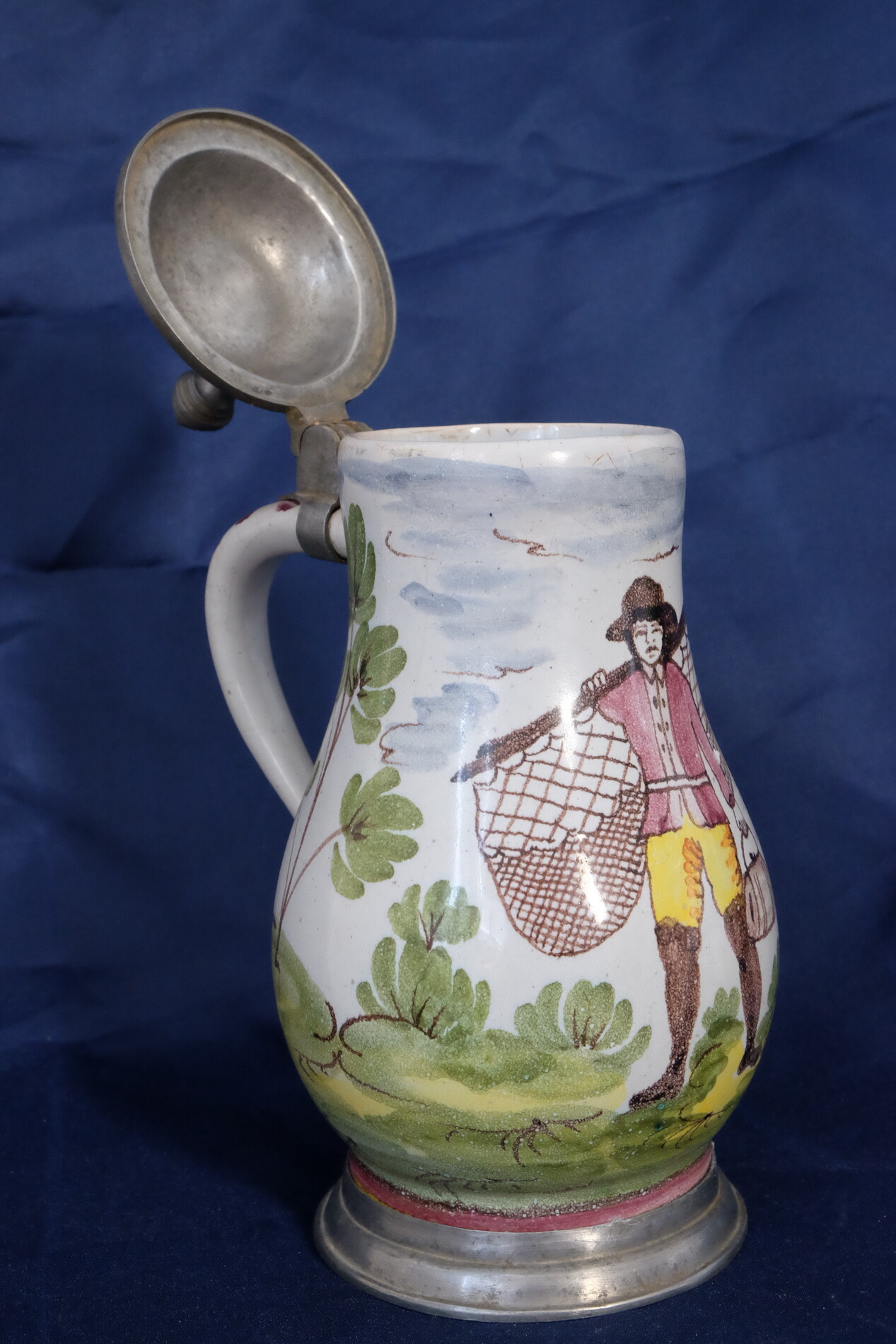 German 18th century wine jug