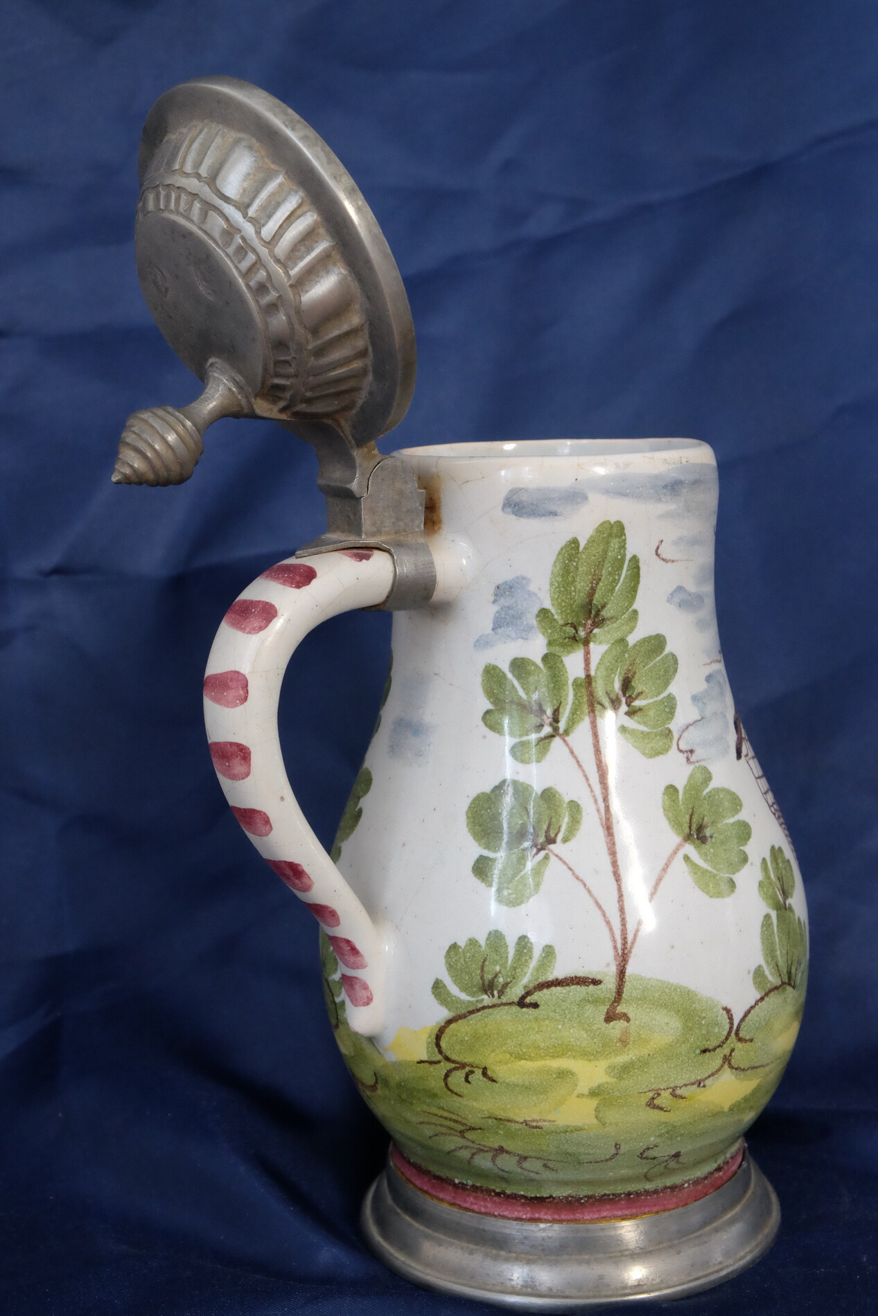 German 18th century wine jug