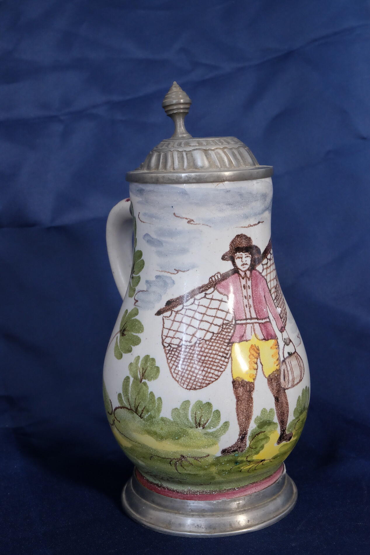 German 18th century wine jug