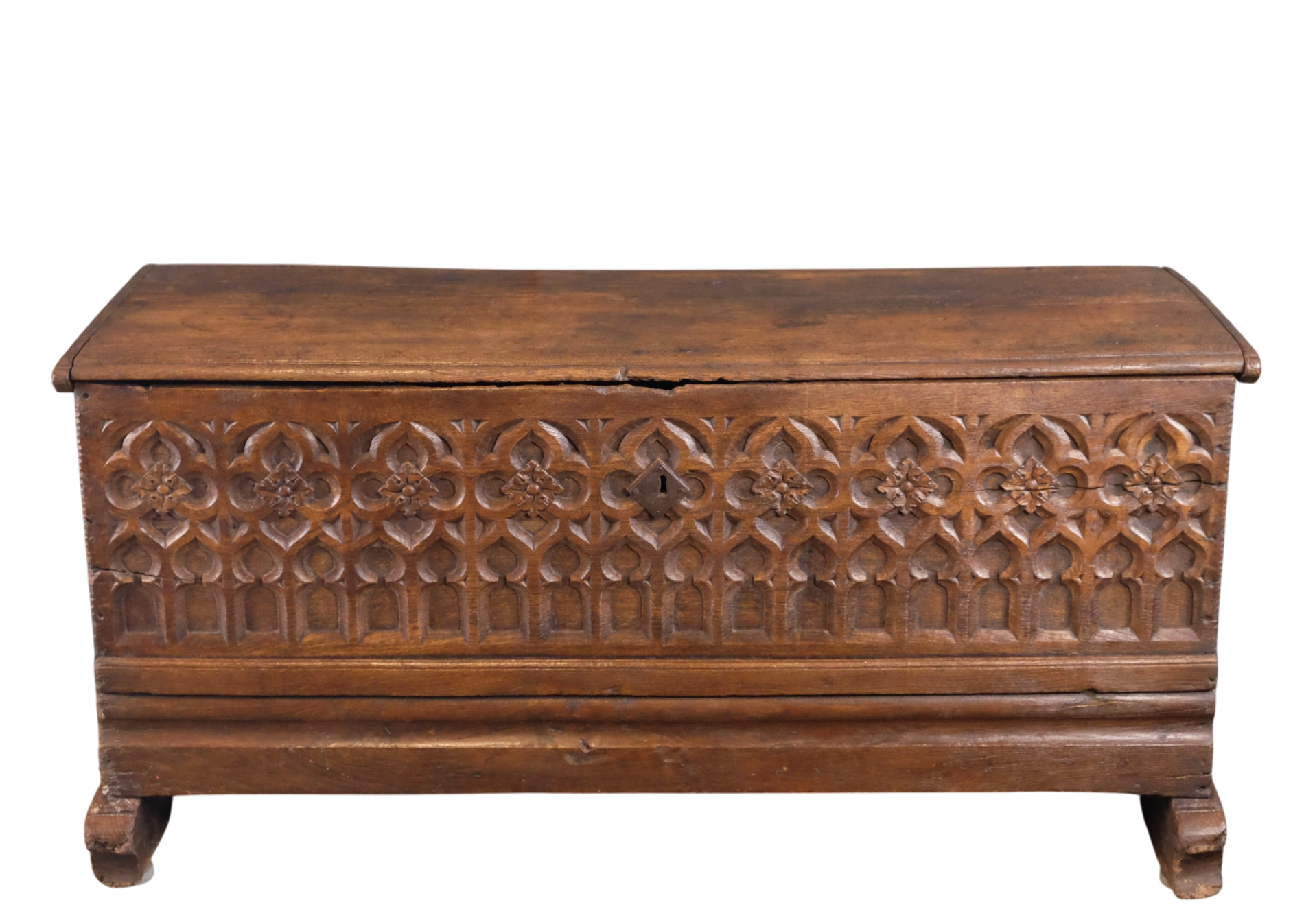 Gothic chest Oak 