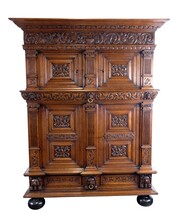 Important Pilaster Cabinet