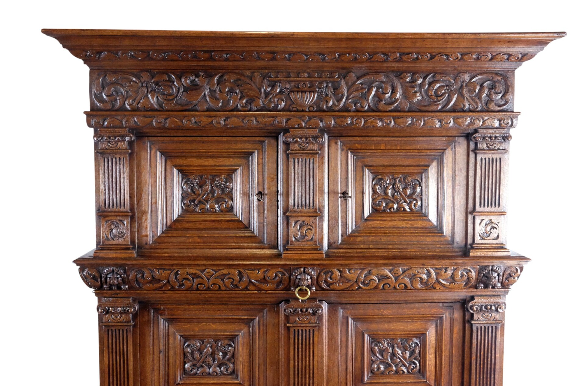 Important Pilaster Cabinet