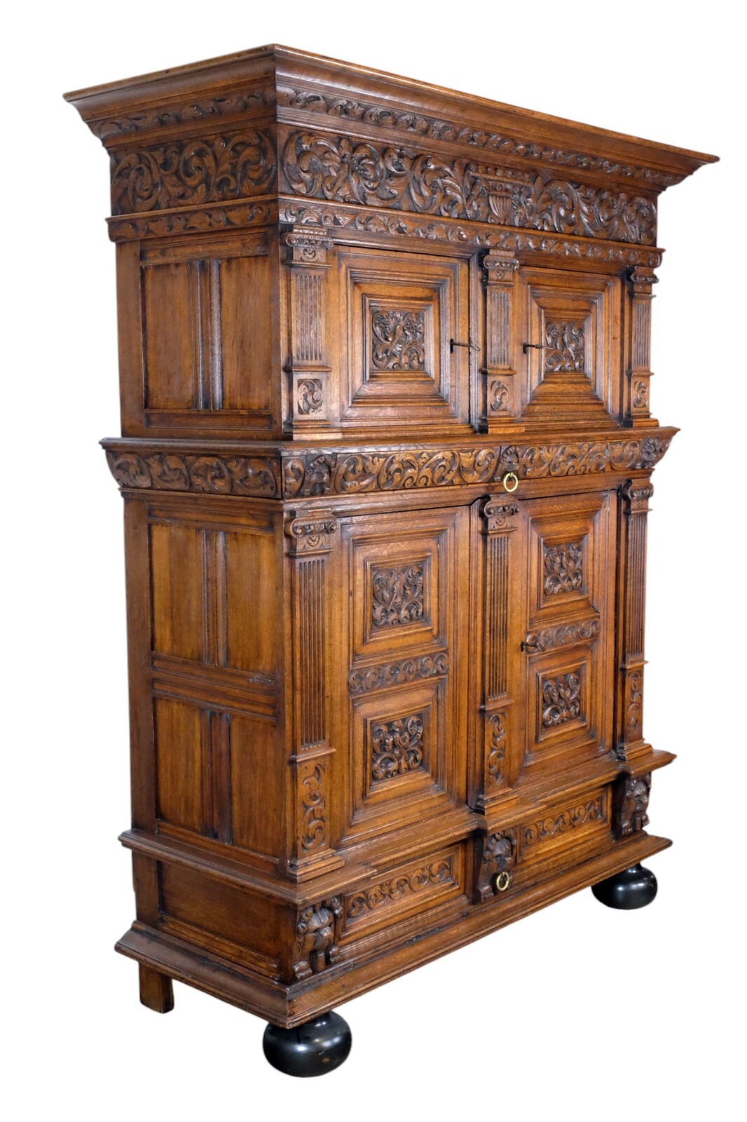 Important Pilaster Cabinet