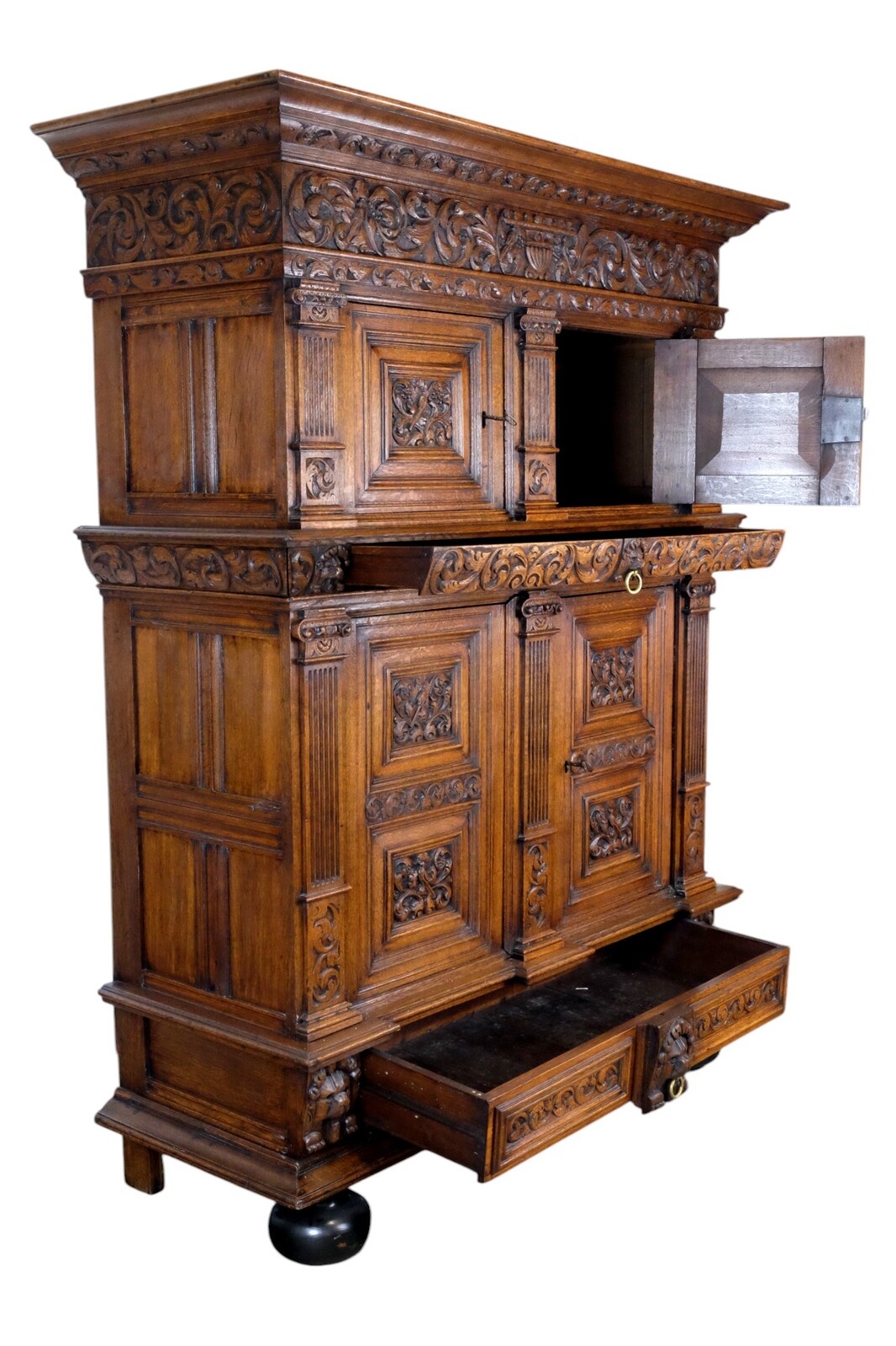Important Pilaster Cabinet