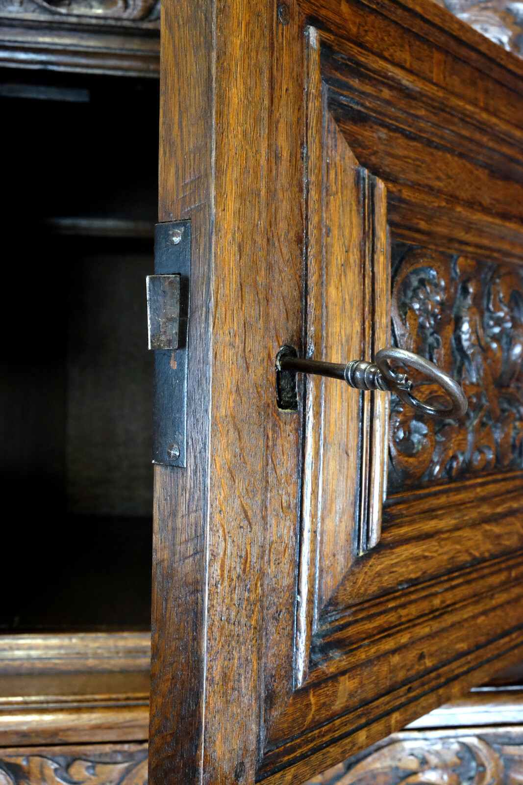 Important Pilaster Cabinet