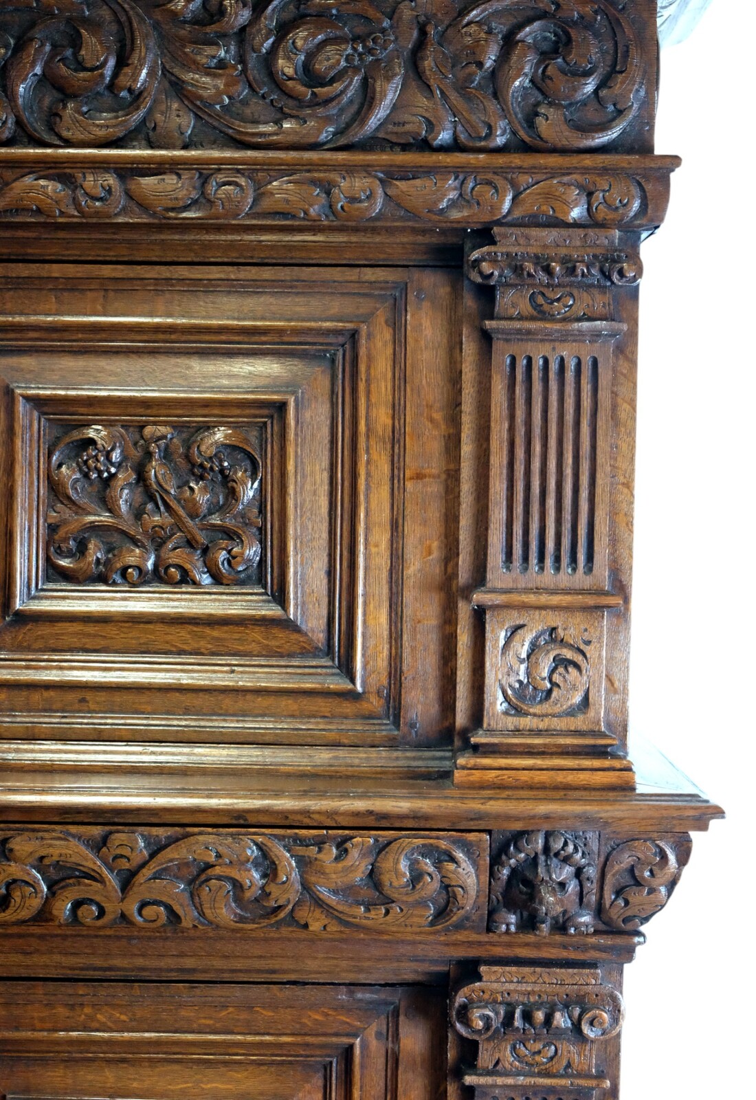Important Pilaster Cabinet