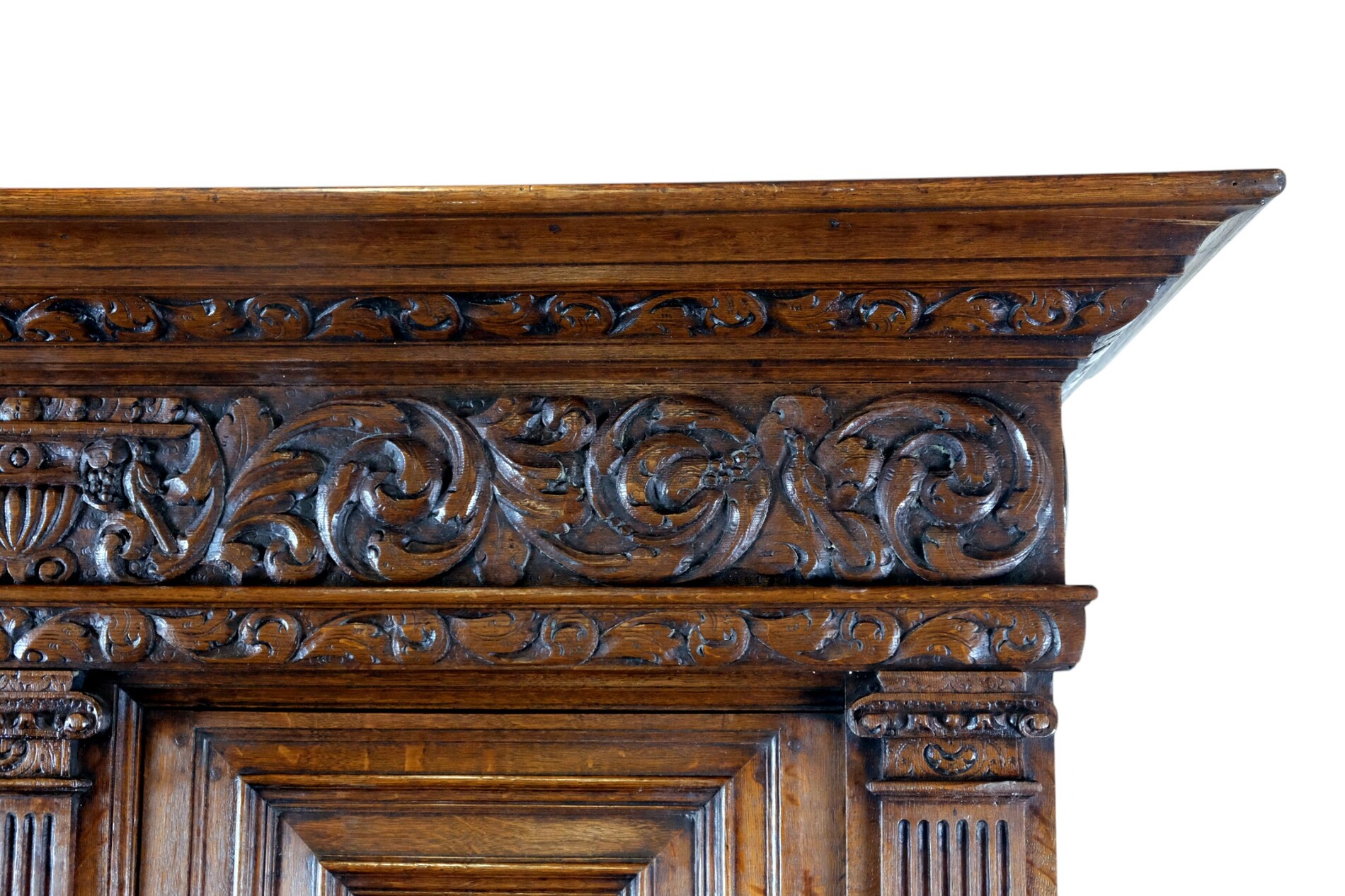 Important Pilaster Cabinet