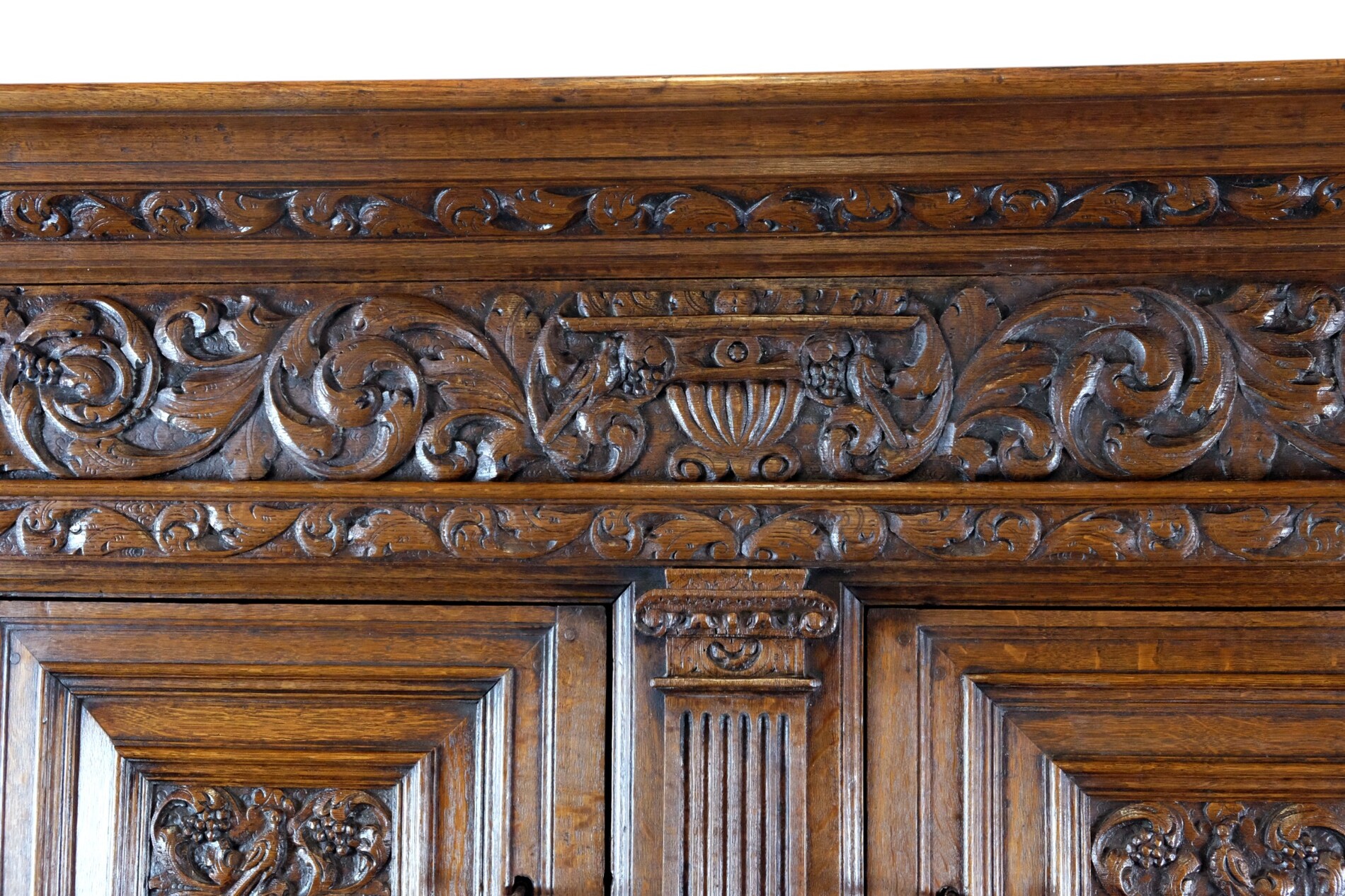 Important Pilaster Cabinet