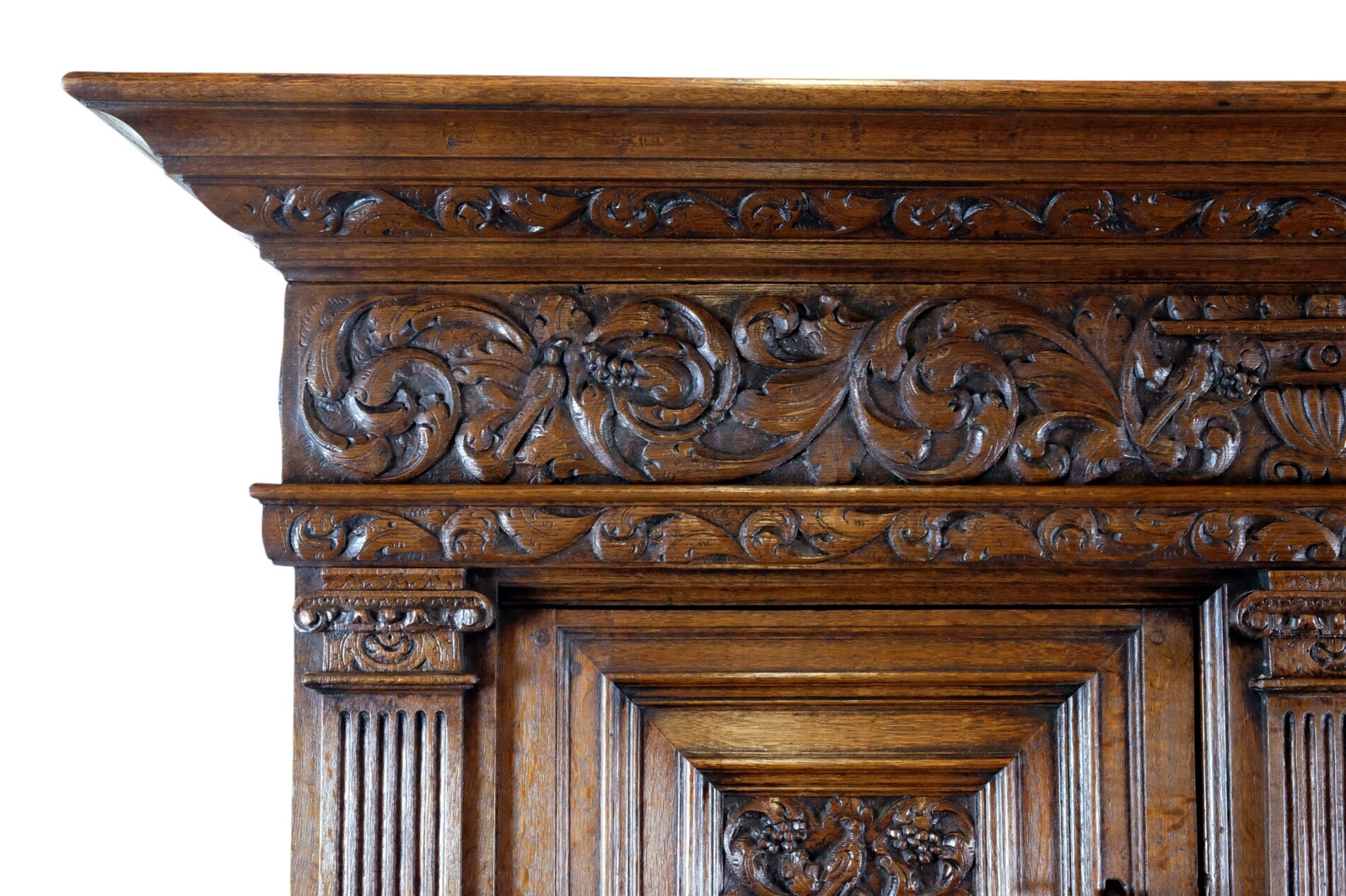 Important Pilaster Cabinet