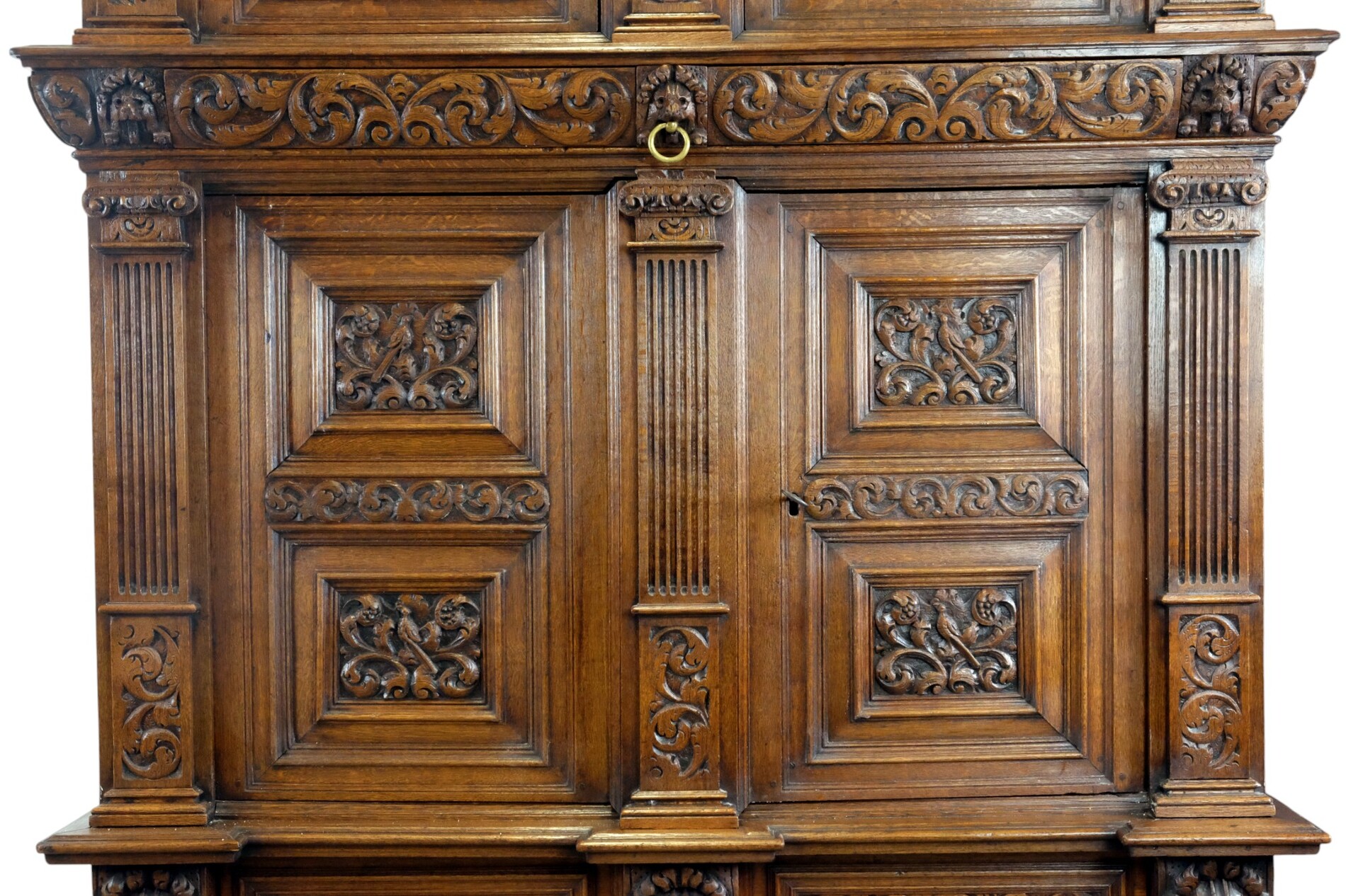 Important Pilaster Cabinet