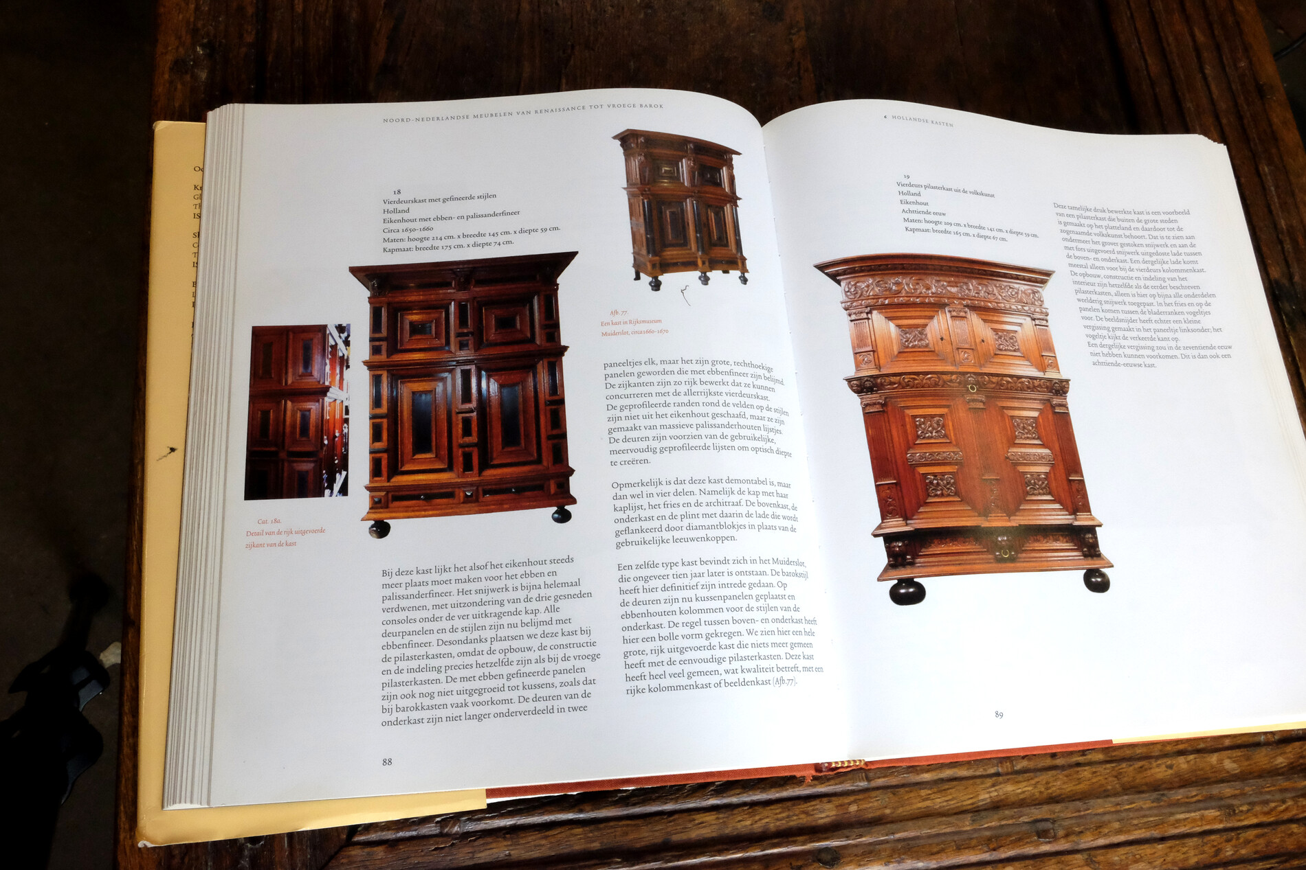 Important Pilaster Cabinet