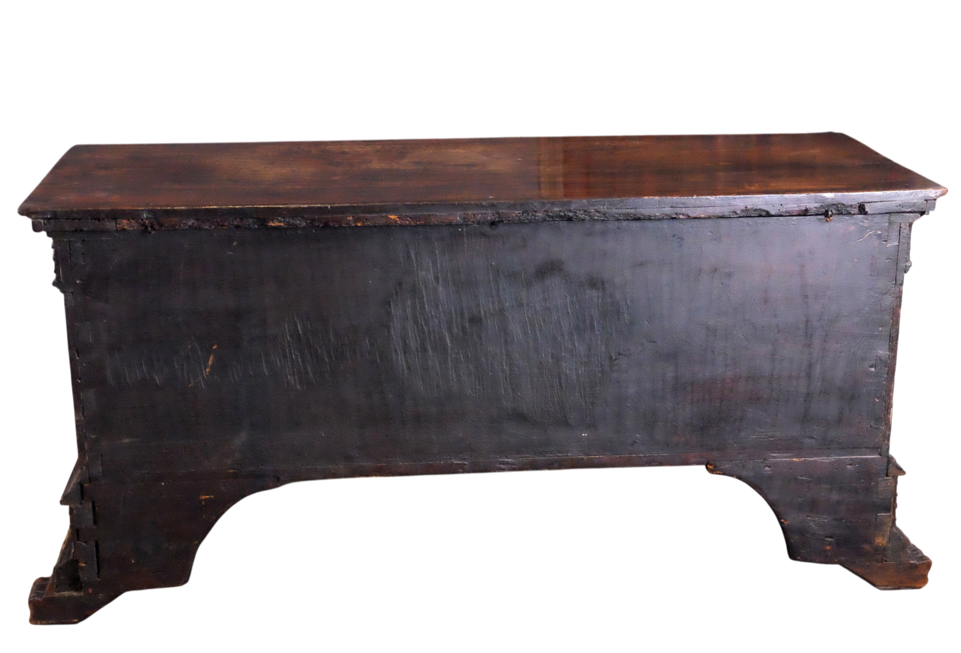 Italia Cassone walnut 18th century 