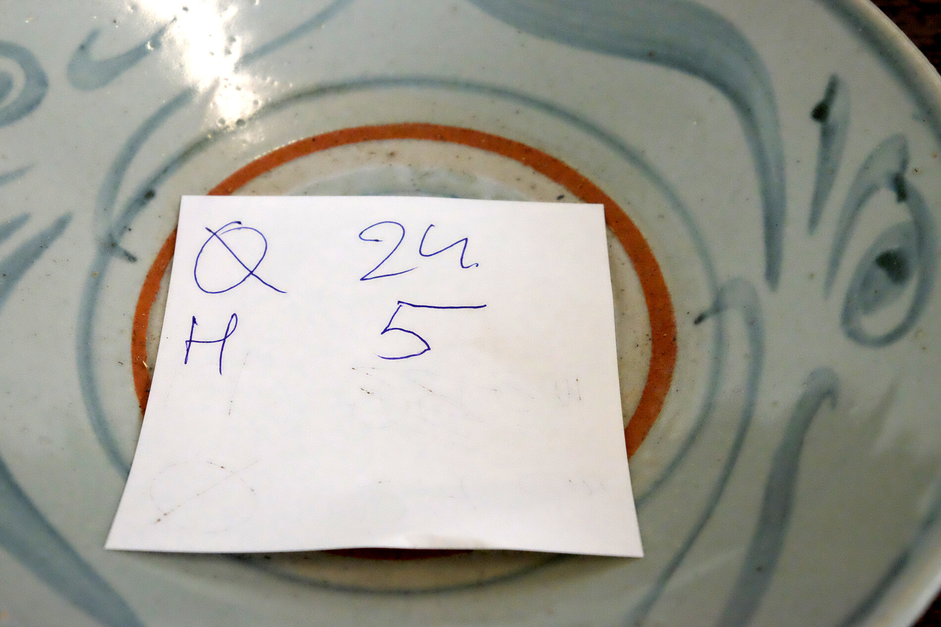 swatow dish 17th century south China 