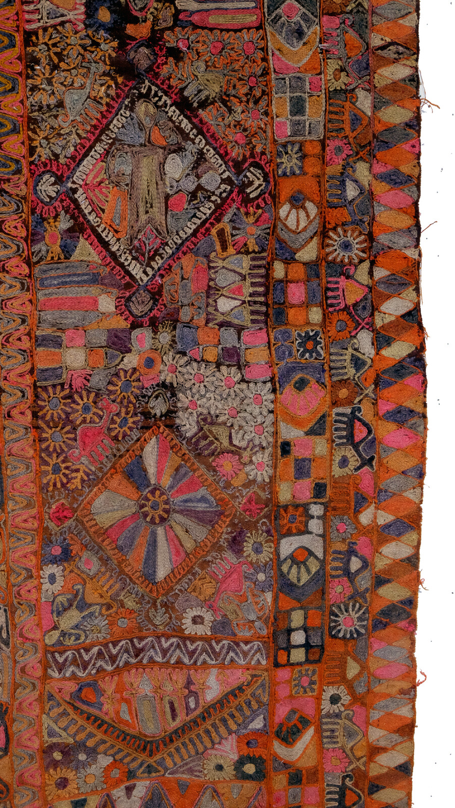 Tapestry of marsh arabs in Irak