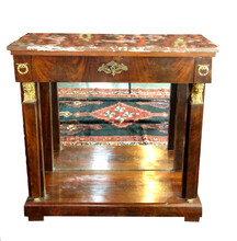 trumeau with marble top 