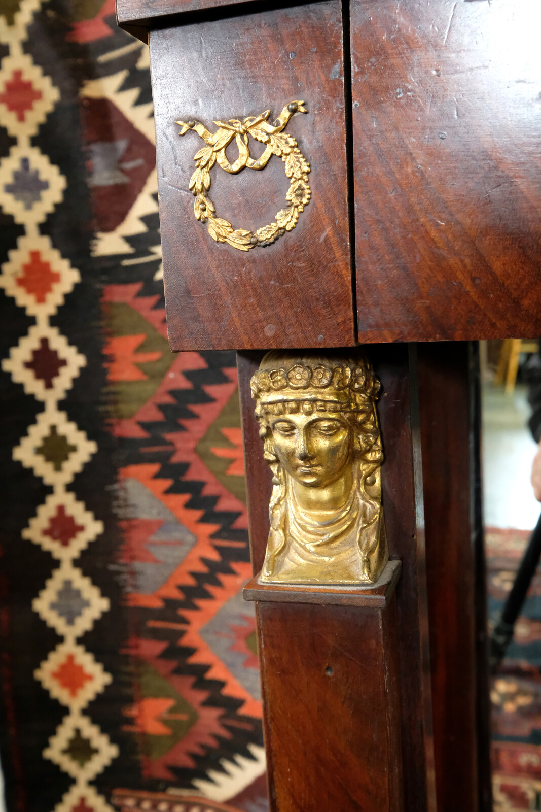 trumeau with marble top 