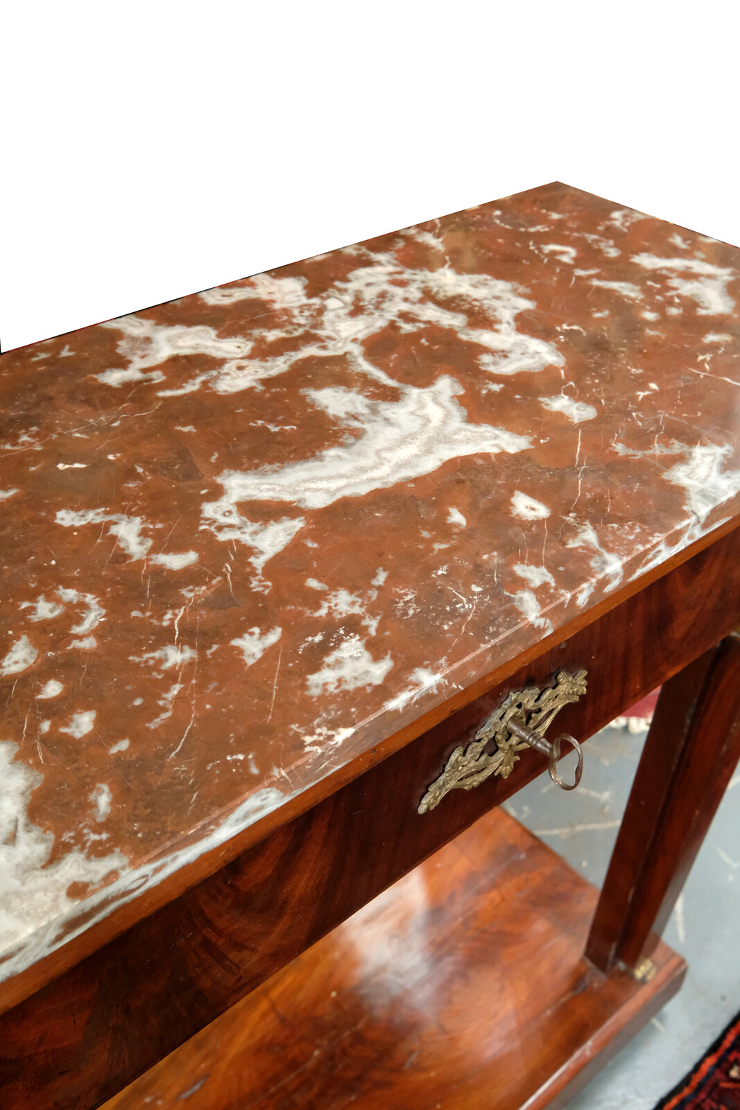 trumeau with marble top 