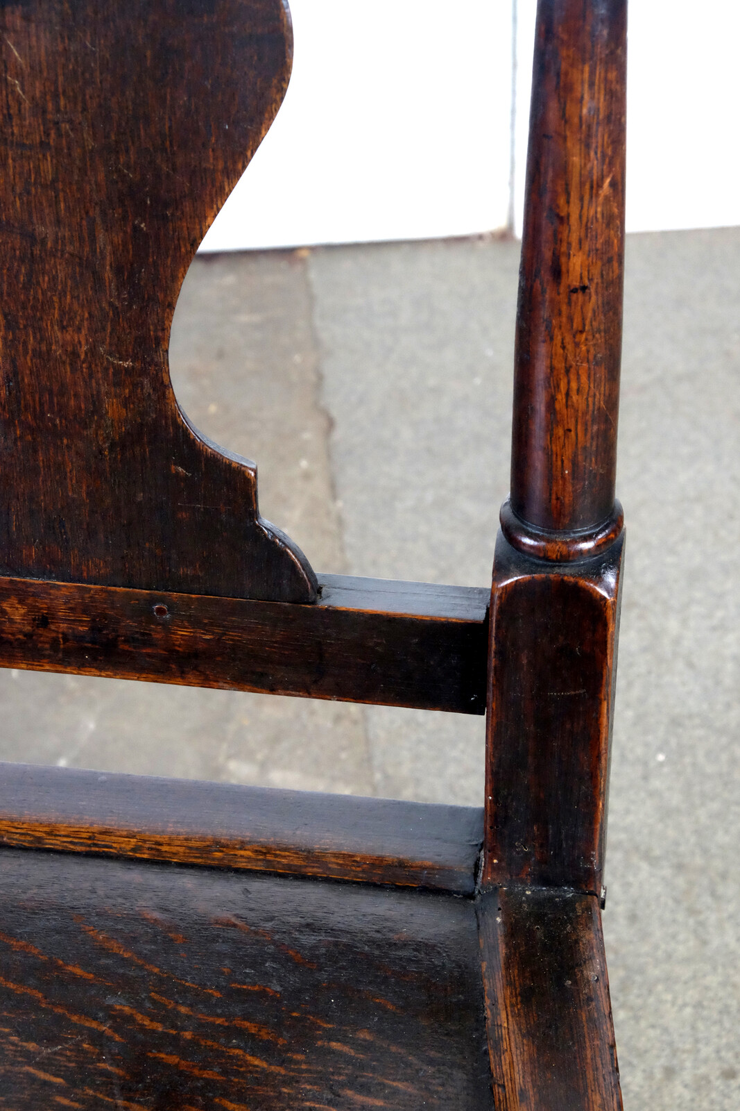 two 18th century english chairs 