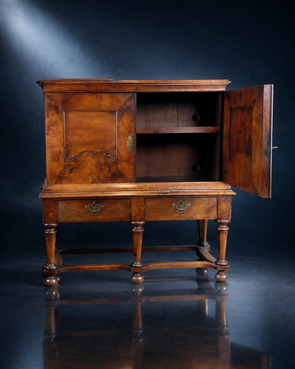 William & Mary Dutch Table Cabinet