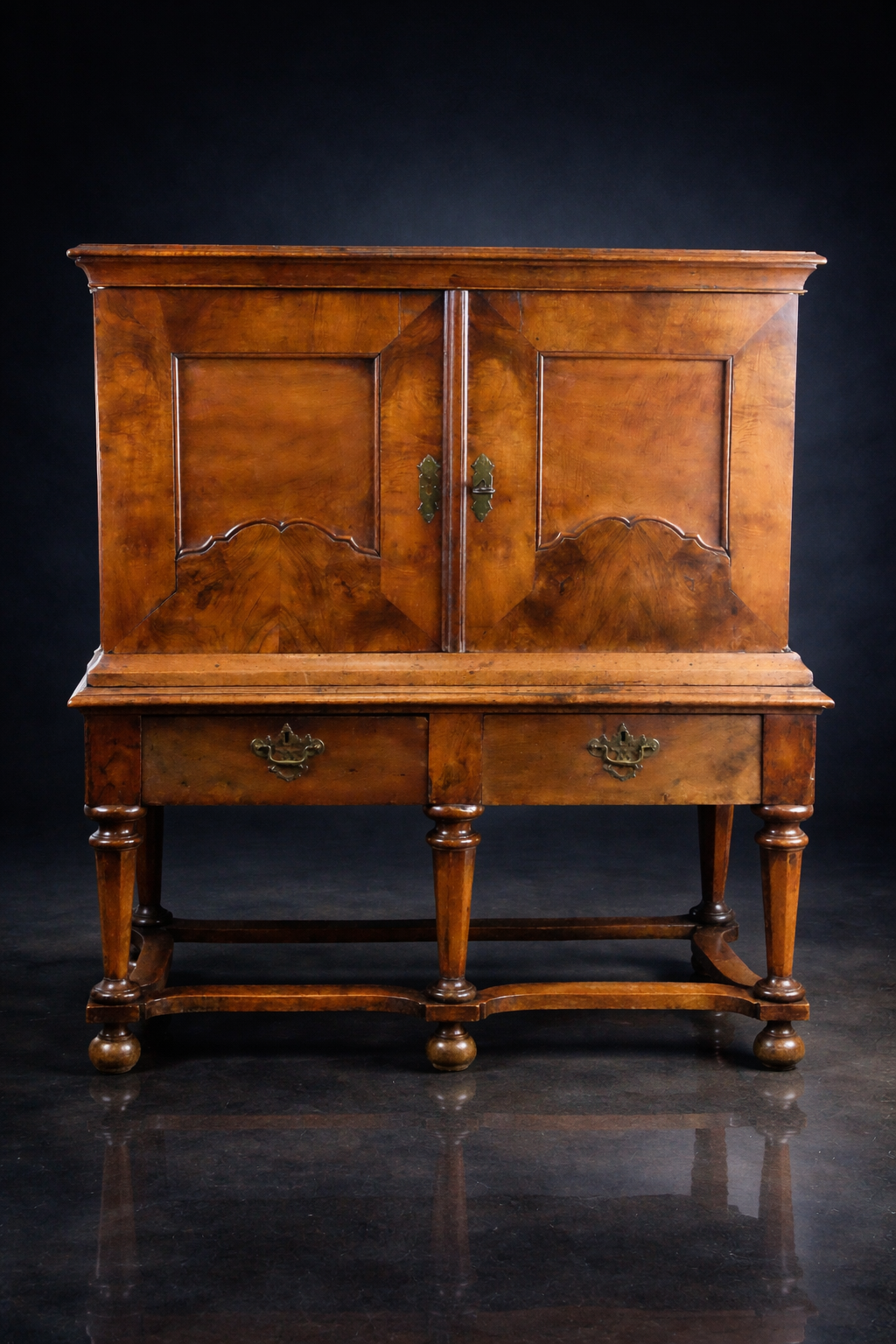 William & Mary Dutch Table Cabinet