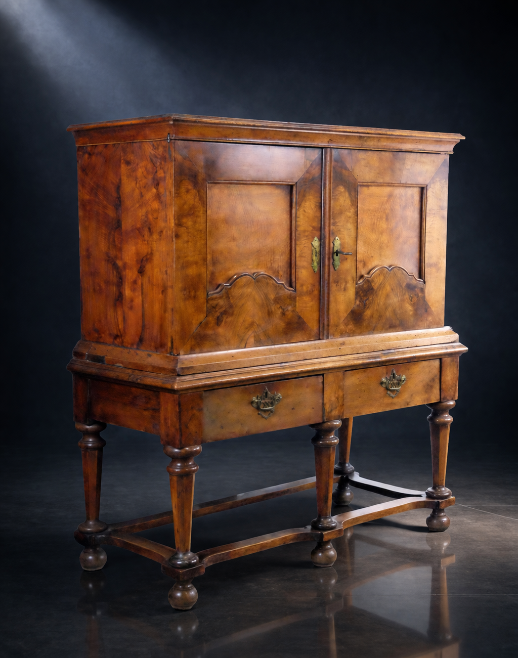 William & Mary Dutch Table Cabinet