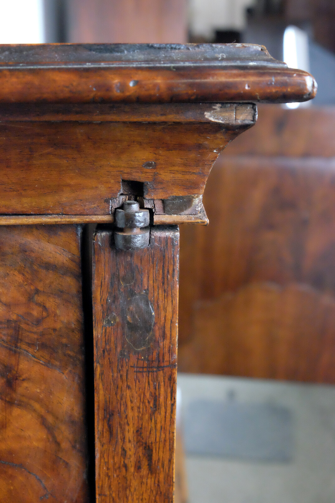 William & Mary Dutch Table Cabinet