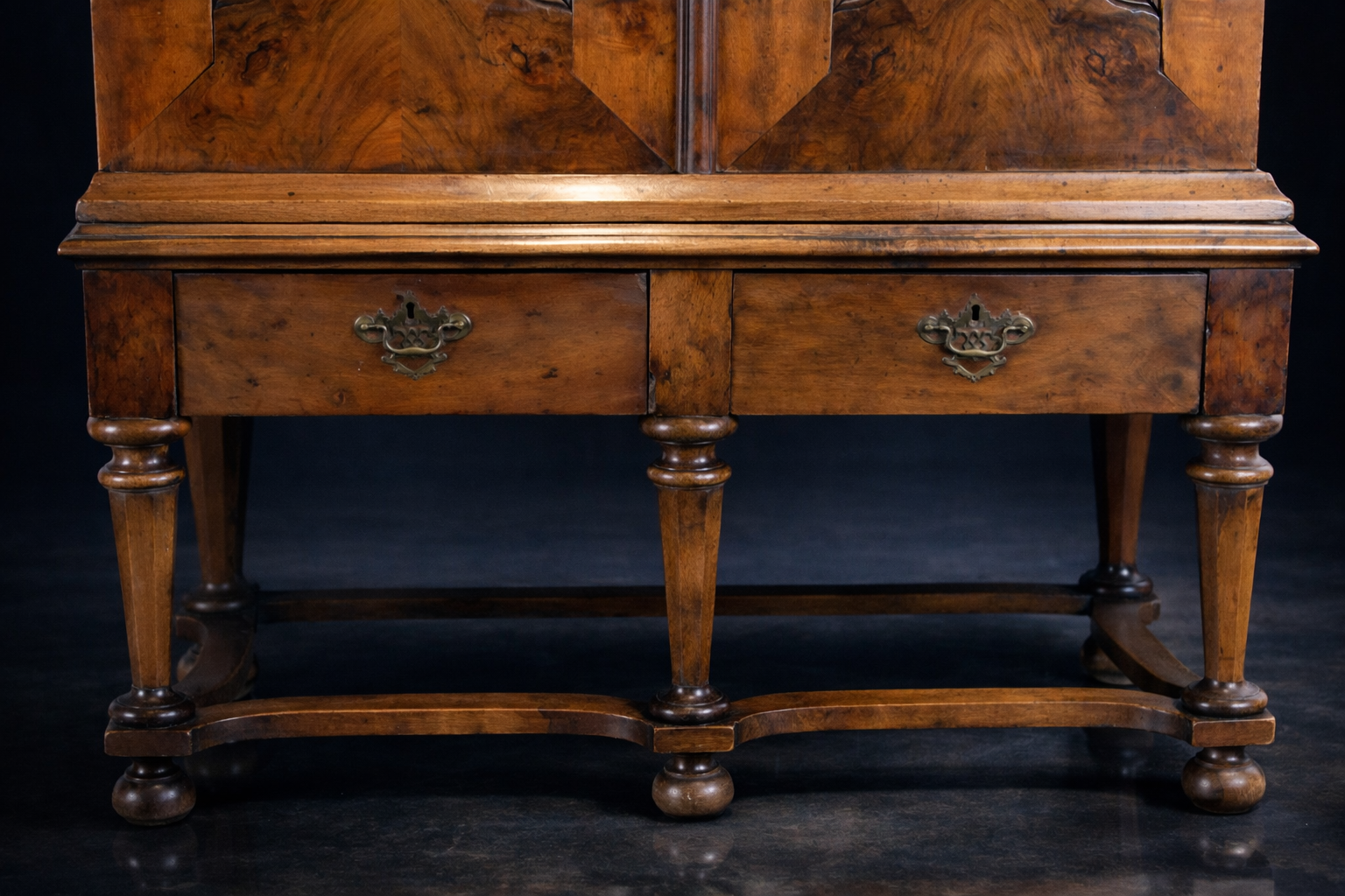 William & Mary Dutch Table Cabinet